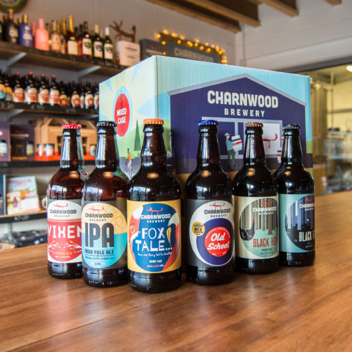Copper to dark ales from Charnwood Brewery
