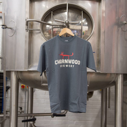 Charnwood Brewery Men's Grey T-shirt