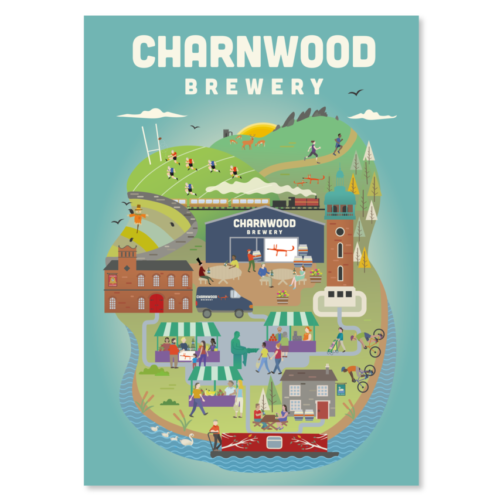 Charnwood Brewery Poster