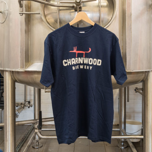 Men's Navy Blue T-shirt from Charnwood Brewery