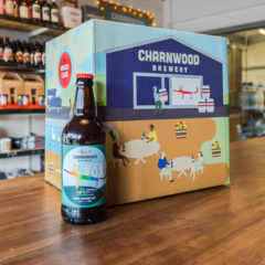 Rainbow Fox case from Charnwood Brewery