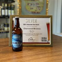 Blue Fox wins silver award Charnwood Brewery