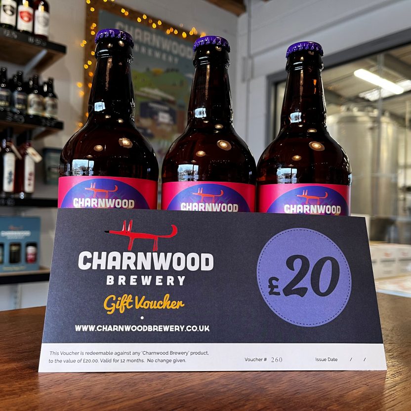 £20 Gift Voucher Charnwood Brewery Charnwood Brewery